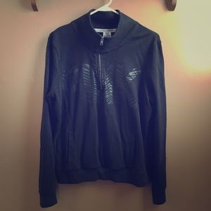 Black Quarter Zip from Pink